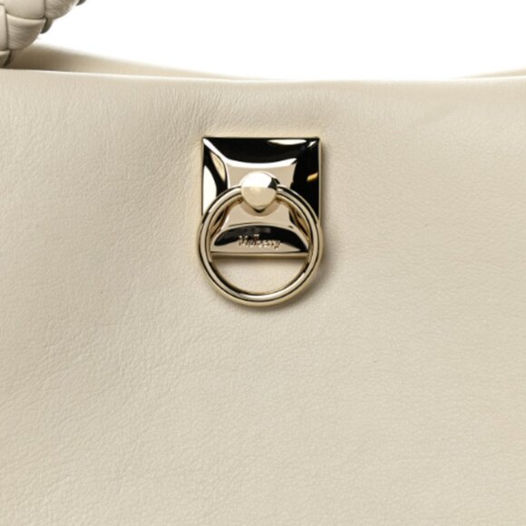 Mulberry Heavy Grain Medium Iris Tote in Chalk & Gold - Perfect Condition - Picture 4 of 8